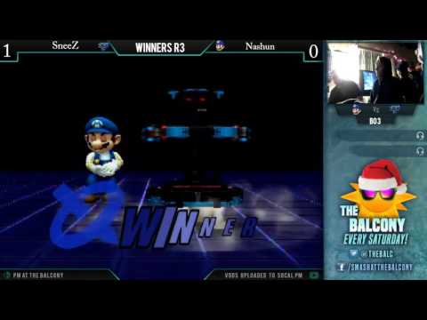 PM @ the Balcony 74 - Winners R3 feat. SneeZ (R.O.B) vs. Nashun (Mario)