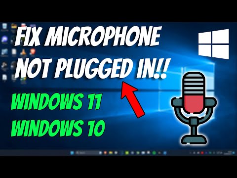 How To Fix Microphone Not Plugged in or Working on Windows 11