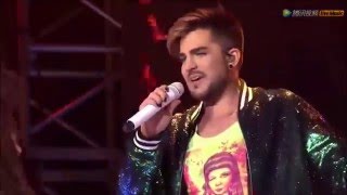 Adam Lambert - The Light/ Never Close Our Eyes - Shanghai 2016