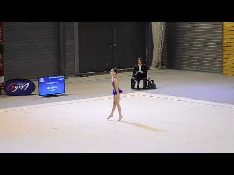 Lysea LANAPATS ML Nat B 12-13 Championnat de France 2019 Chambery