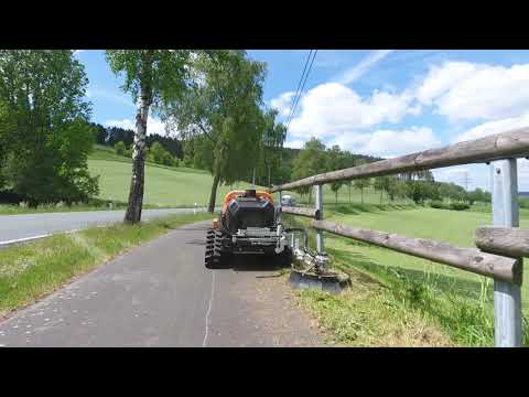 Randstreifenmäher DRAGONE G500 an MDB LV300 PRO