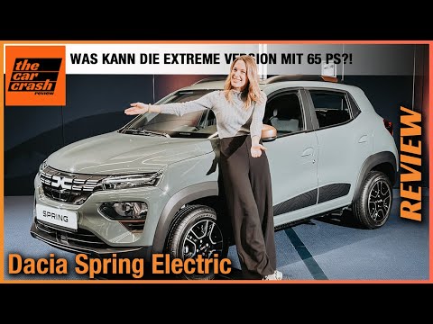 Dacia Spring Extreme (2023) Was kann 65 PS starke Version ab 17.500€?! Review | Test | Preis | POV