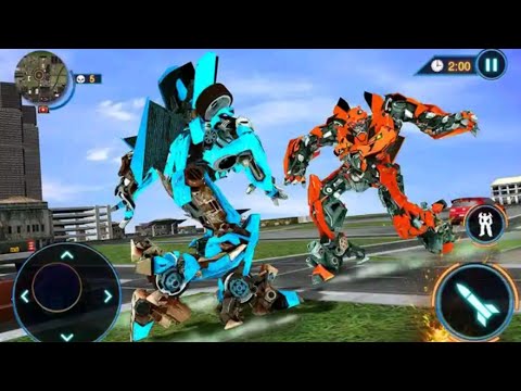 US Police Robot Car Battle: Grand Robot Fight   2022- 3D- Android iOS Gameplay