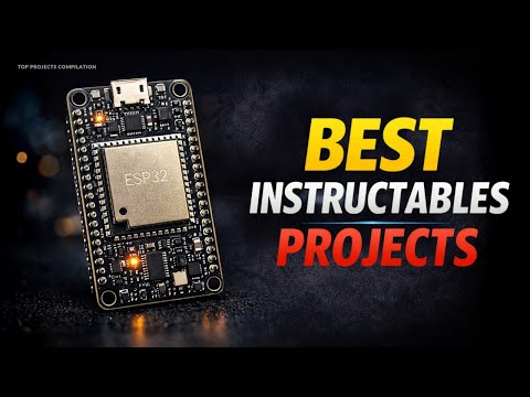 10 Best Instructables Projects using R-pi, ESP32!