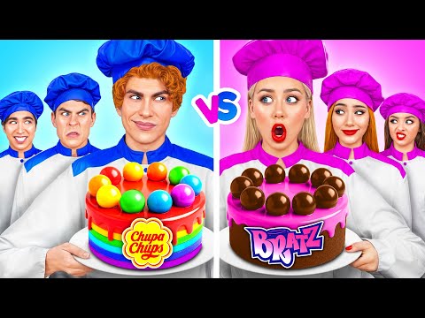 Boys VS Girls Cooking Challenge | Fantastic Food Hacks by Mega DO Challenge
