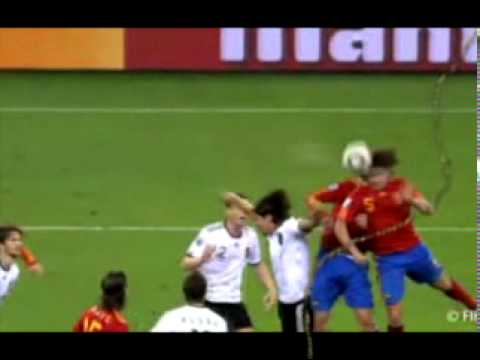 GOL DE PUYOL ESPAÑA SEMIFINAL  (TARZÁN)