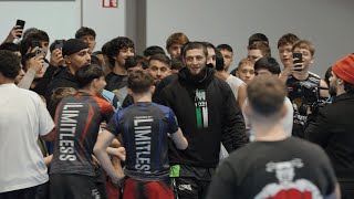 Download lagu ESCALATION IN VIENNA | Khamzat Chimaev visits MTGYM23 mp3