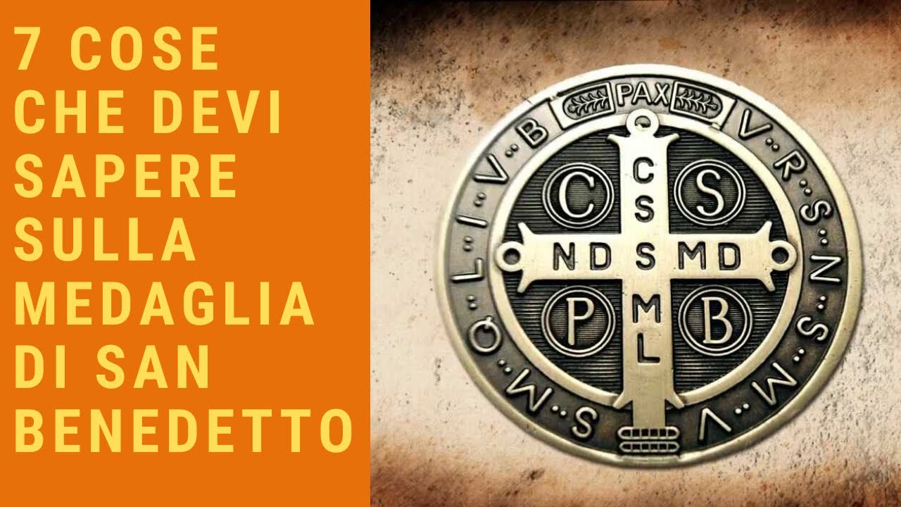 7 COSE CHE DEVI SAPERE SULLA MEDAGLIA E LA CROCE DI SAN BENEDETTO!PRENDI LA TUA PER PROTEZIONE LINK👇