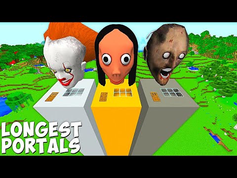 I FOUND PENNYWISE, MOMO GIRL AND GRANNY IN MINECRAFT | HINDI |