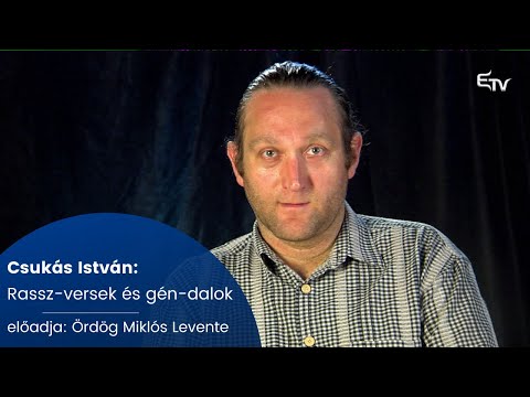 Csukás István: Rassz-versek és gén-dalok – előadja: Ördög Miklós Levente