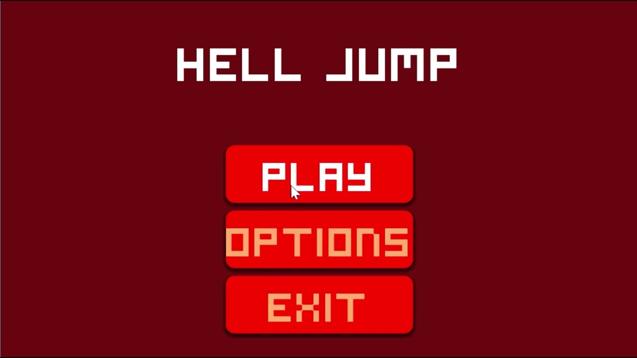First look on Hell Jump main menu!