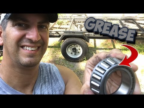 How To Grease Trailer Wheel Bearing By Hand