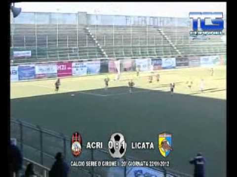 Acri - Licata 0 - 1