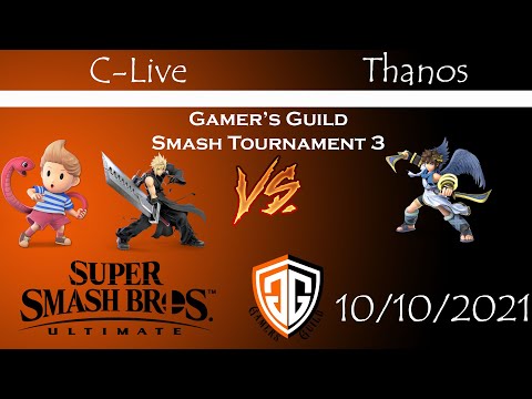 Gamer's Guild Smash Monthly 3 - C-Live (Lucas, Cloud) vs Thanos (Pit)