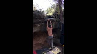 Video thumbnail of Trave de l'equilibrista, 6c. Salvanebleau