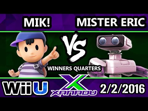 S@X 135 - HE | Mister Eric (R.O.B.) Vs. MiK! (Ness) SSB4 Winners Quarters - Smash Wii U - Smash 4