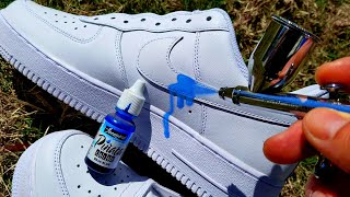 Custom CARTOON Air Force 1's