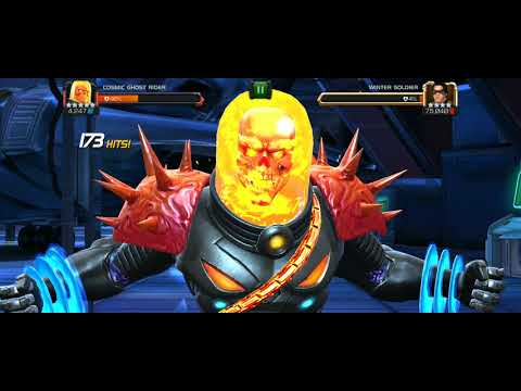5 Star Rank 1 Cosmic Ghost Rider solos 1 and a half ROL bosses: MCOC