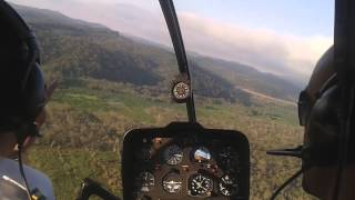 preview picture of video 'Voo de Robinson 44 - Aeroclube de Biritiba Mirim'