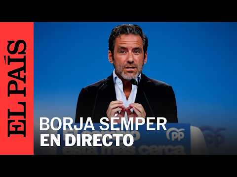 DIRECTO | Rueda de prensa de BORJA SÉMPER posterior a la reunión del Comité de Dirección | EL PAÍS