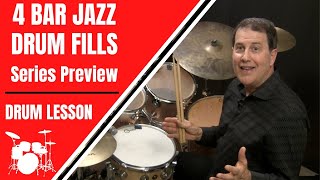 4 Bar Jazz Drum Solos - Series Preview - Jazz Drum Lessons