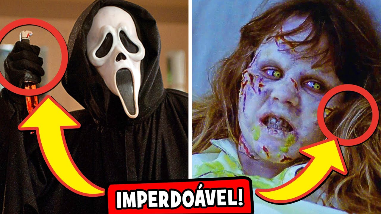 25 ERROS em FILMES DE TERROR que você não percebeu! 😲