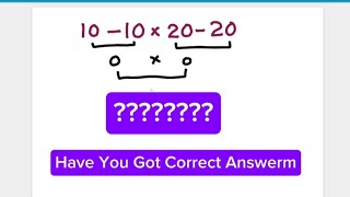 Will you Solve it and Get a Corrrect Answer?
