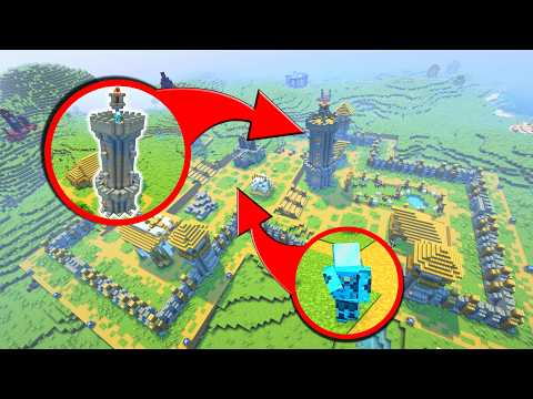 Starting a Custom Town in Minecraft [New in Town Movie]