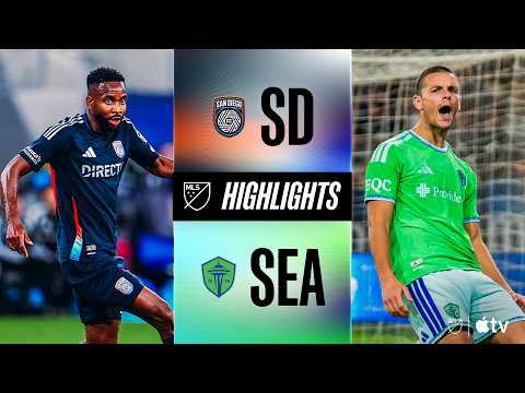 [MLS] 샌디에이고 FC vs 시애틀 사운더스 하이라이트