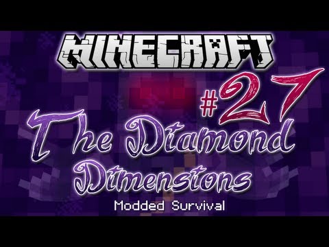 "NETHER FORTRESS" | Diamond Dimensions Modded Survival #27 | Minecraft