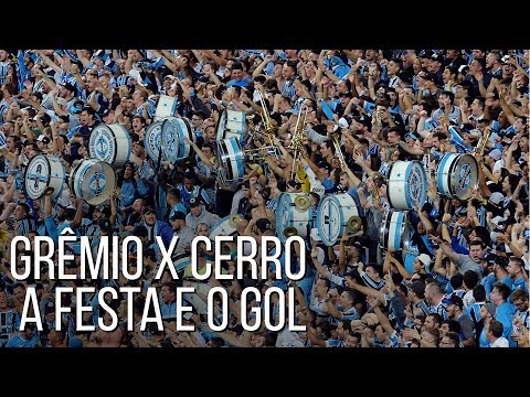"Grêmio 5 x 0 Cerro - Te dou a vida + Gol do Grêmio" Barra: Geral do Grêmio • Club: Grêmio