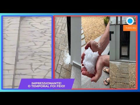 Microexplosão Causou Ventania E Chuva De Granizo Em São João Batista/SC E Nova Trento/SC