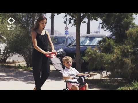 thumbnail video image 2 of Triciclo Evolutivo Injusa Body Sport Pink, 2 of 5