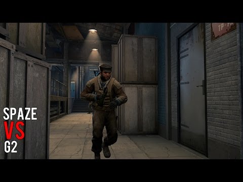 Gambit spaze -4 vs G2 @ ESL One Cologne Qualifiers