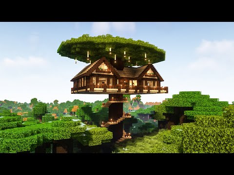 🌴Tree House / Minecraft Tutorial
