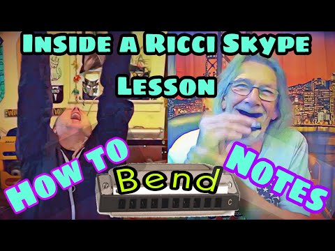 How To Bend Notes Inside a Ricci Skype Lesson with Colin Kirby