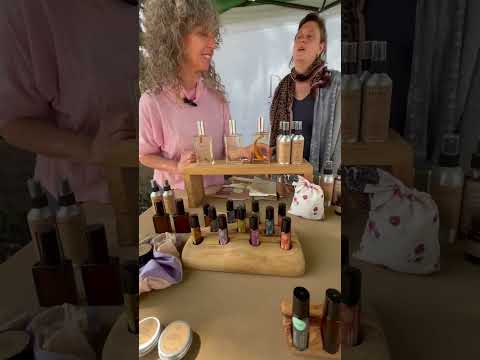 Qué placer! Aceites, aromas y cremas naturales en la feria ARTESANAL de Villa de las Rosas, Córdoba.