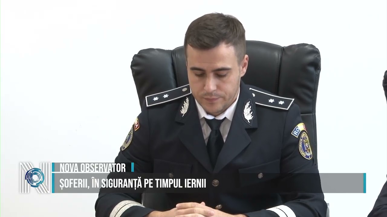 ȘOFERII, ÎN SIGURANȚĂ PE TIMPUL IERNII