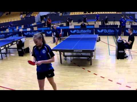 131129 1. Division Damer, Patricia L Jensen - Louise Jakobsen