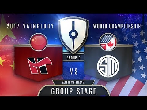 Team SoloMid (NA) VS Hunters (CN) - Razer 2017 Vainglory World Championship - Group Stage
