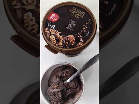 Infino chocolate hazelnut marvel premium icecream tub, box