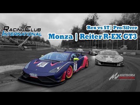 [ACC] RCI Rex vs ST | Pro/Silver | Monza | Reiter Engineering Gallardo R-EX GT3