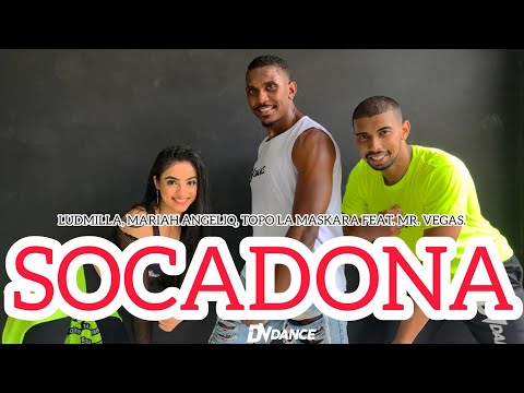 Socadona - Ludmilla, Mariah Angeliq, Topo La Maskara Feat. Mr. Vegas (coreografia oficial DV Dance)