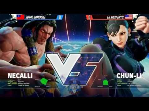 【SFV:Manila Cup 2016】ZOWIE GAMERBEE VS EG RICKI ORTIZ