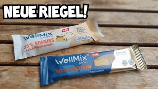 Neue Proteinriegel von Rossmann | 60 % Protein und White Choc Cookie Crunch | Test
