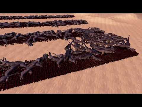 1.000 T-REX vs 20.000 SPARTANS  Ultimate Epic Battle Simulator