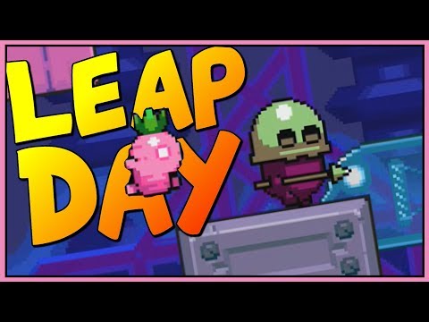 AMAZING Free Infinite Levels Mobile Game - Let's Play Leap Day Gameplay - YouTube