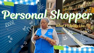 Day in the Life of a Walmart Personal Shopper 🛒 | Grocery Shopping Behind-the-Scenes