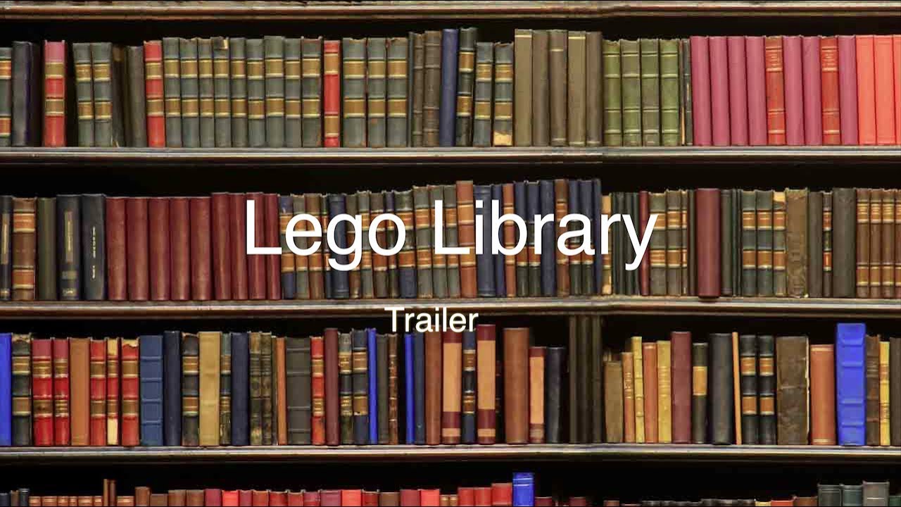 (Stop motion Animation) Lego Library Trailer