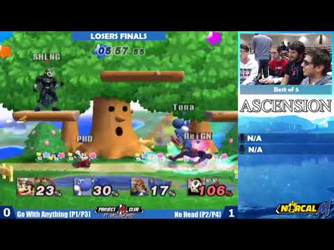"Ascension 5/18/19" - Go With Anything (Mario+Ganon) v. No Head (Yoshi+CF) - Losers Finals